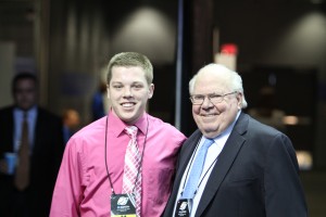 Verne Lundquist and I