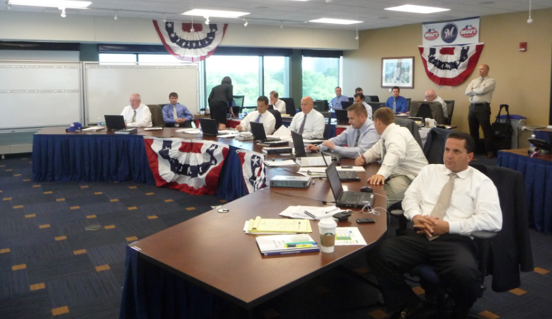 Brewers Draft Room